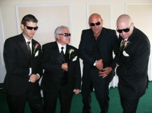 snow and francesca's birthday 119 You know your Italian when these guys show up to your wedding!