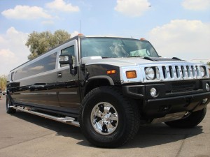 Extremely stylish and new H2 Hummer Limo